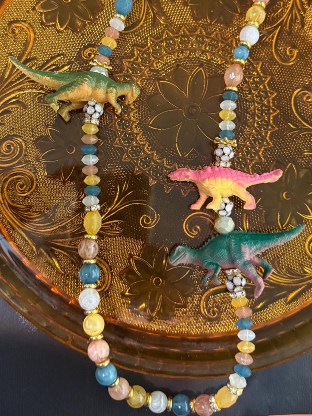 Jurassic Park necklace by Heather Nijoli Jewelry